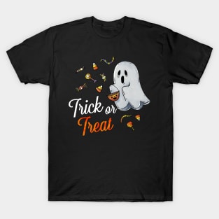 Trick or Treat Ghost T-Shirt